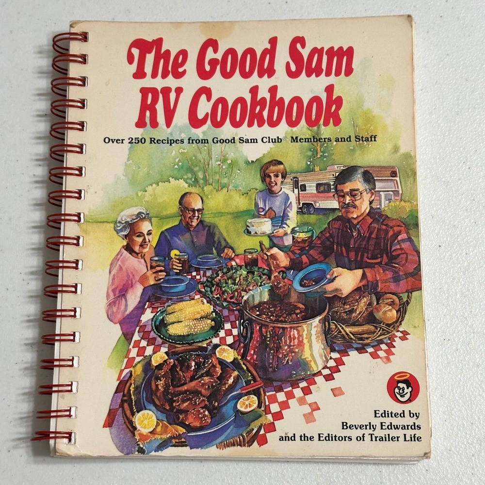 The Good Sam RV Cookbook 250+ Recipes Spiral Bound Vintage 1987 Mobile Life